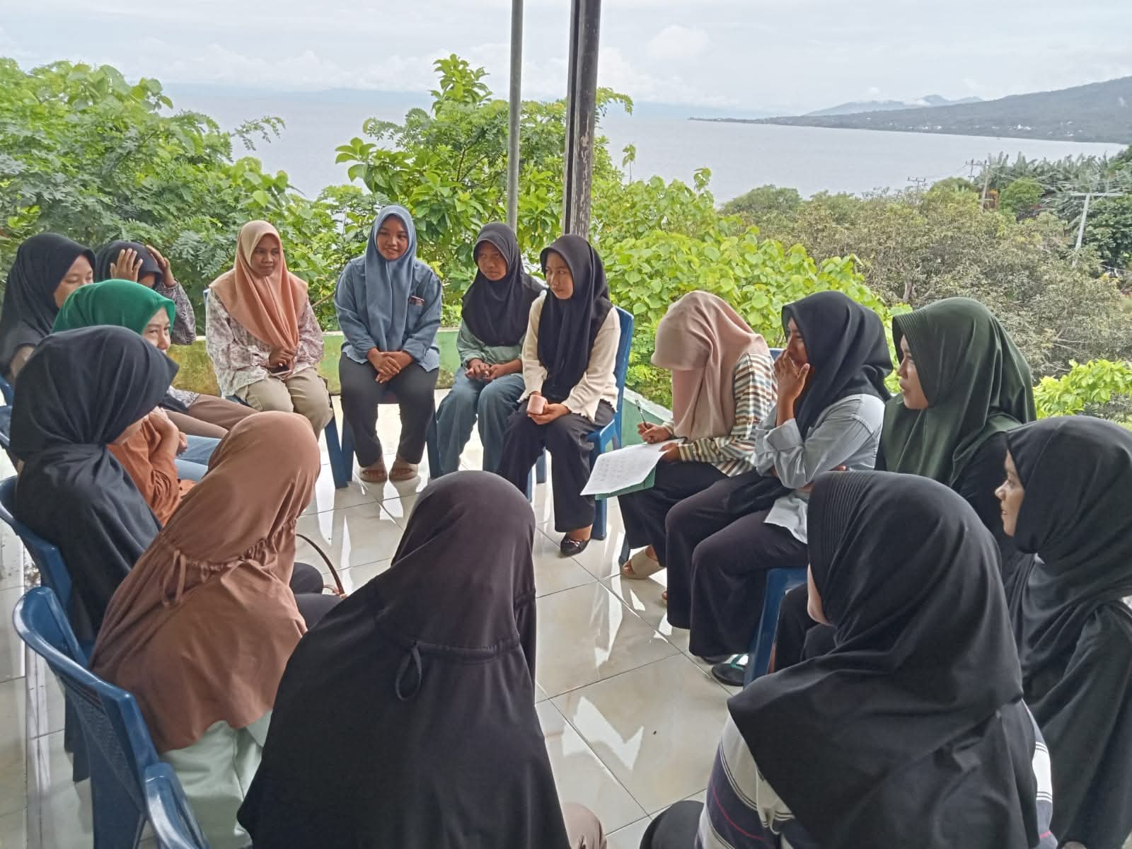 PUSPAGA INO KANE KOTA TERNATE KONSELING KELILING PULAU BATANG DUA, PULAU MOTI DAN PULAU HIRI